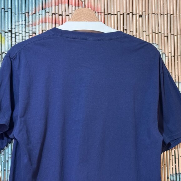 Bernie Sanders Hindsight Is 2020 Campaign Tee, Cotton T-Shirt, Blue, Large - Picture 4 of 11